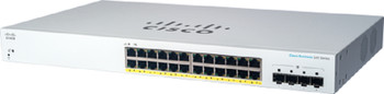 CBS220-24P-4G-EU - Cisco CBS220-24P-4G Managed L2 Gigabit Ethernet (10/100/1000) Power over Ethernet (PoE) 1U White