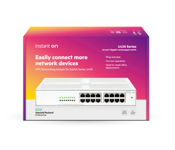 R8R47A - HPE Aruba Networking Networking Instant On Switch 16p Gigabit 1430