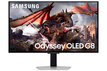 LS32DG802SUXEN - Samsung G80SD computer monitor 81.3 cm (32") 3840 x 2160 pixels 4K Ultra HD OLED Silver - LS32DG802SUXEN