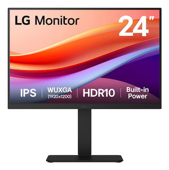 24BA55W-B - LG 24BA55W-B computer monitor 61 cm (24") 1920 x 1200 pixels WUXGA Black