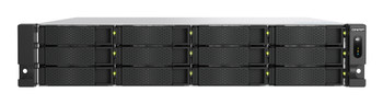 TS-h1277AXU-RP-R5-16G - QNAP TS-H1277AXU-RP NAS Rack (2U) AMD Ryzen 5 16 GB DDR5 0 TB QuTS hero Black
