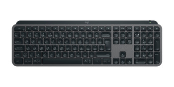 920-010933 - Logitech Master MX Keys Combo for Bussiness keyboard Mouse included Office RF Wireless + Bluetooth QWERTY US International Graphite