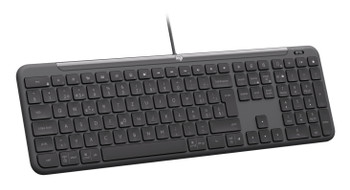 920-013333 - Logitech Signature Slim Wired K620 for Business keyboard Universal USB QWERTY US International Graphite