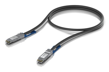 UACC-DAC-QSFP28-0.5M - Ubiquiti UACC-DAC-QSFP28-0.5M InfiniBand/fibre optic cable Black