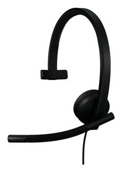 981-001426 - Logitech H570e Headset Wired Head-band Office/Call center USB Type-A Black