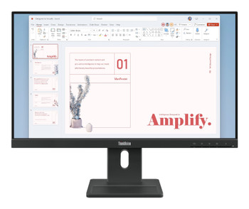 64BAMAT1UK - Lenovo ThinkVision E24-40 computer monitor 60.5 cm (23.8") 1920 x 1080 pixels Full HD LCD Black
