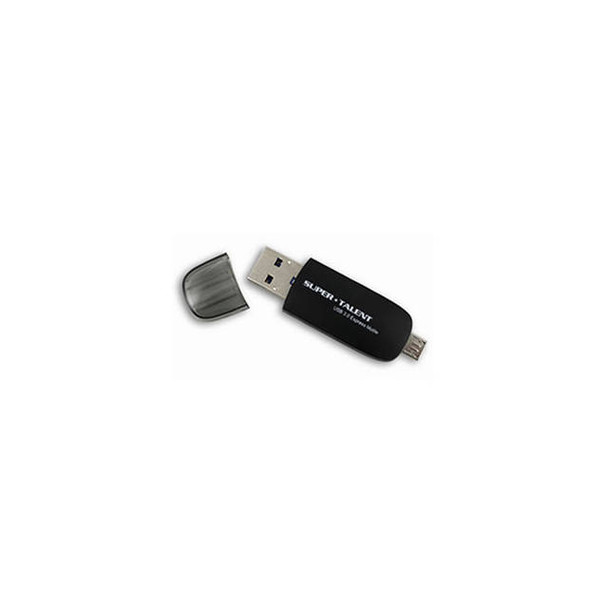 Super Talent 64GB USB 3.0 Express Motile (Black)
