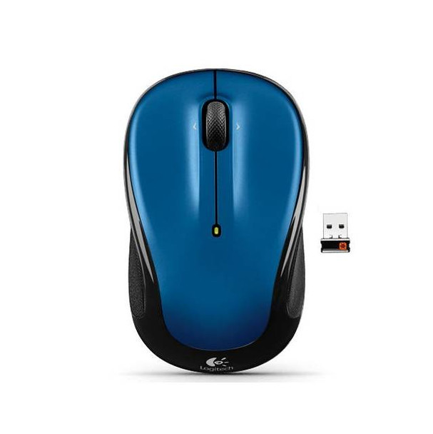 Logitech M325 Wireless 2.4GHz Optical Mouse (Blue)