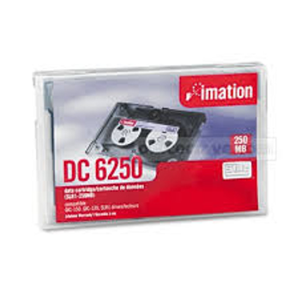 Imation DC6250 Cartridge, QIC 1/4 in. Data, 250MB / 500MB