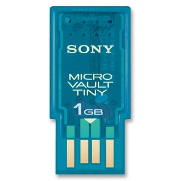 USM1GH - Sony 1GB Micro Vault Tiny USB 2.0 Flash Drive - 1 GB - USB