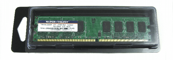 Super Talent DDR2-800 2GB/128x8 Memory