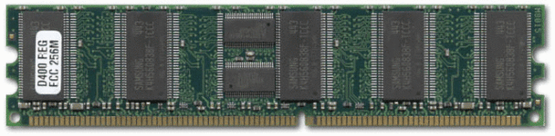 Super Talent D400 256M/32x8 ECC/REG Samsung Chip Memory