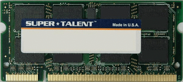 Super Talent DDR2-667 SODIMM 2GB/128x8 Hynix Chip Notebook Memory