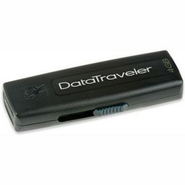 DT100/4GBBK - Kingston 4GB DataTraveler 100 USB 2.0 Flash Drive - (Bulk) - 4 GB - USB - External