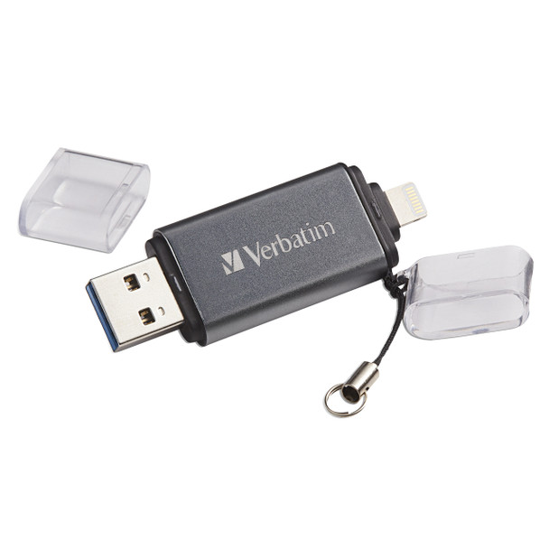 Verbatim iStore 'n' Go 16GB USB 3.0 (3.1 Gen 1) Capacity Grey USB flash drive