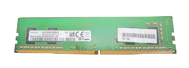 Samsung DDR4-2400 4GB/512Mx64 CL17 Desktop Memory