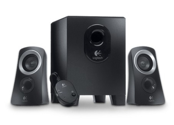 Logitech Z313 2.1channels 25W Black speaker set