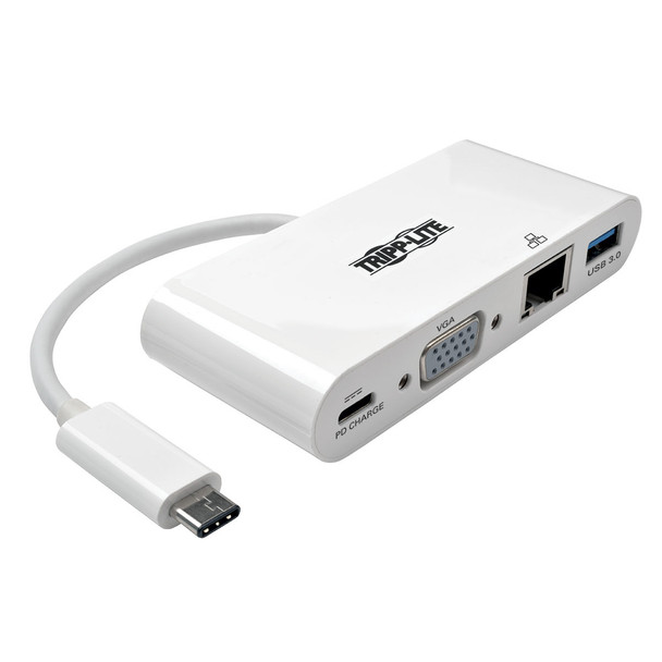 Tripp Lite U444-06N-VGU-C USB C VGA (D-Sub) White video cable adapter