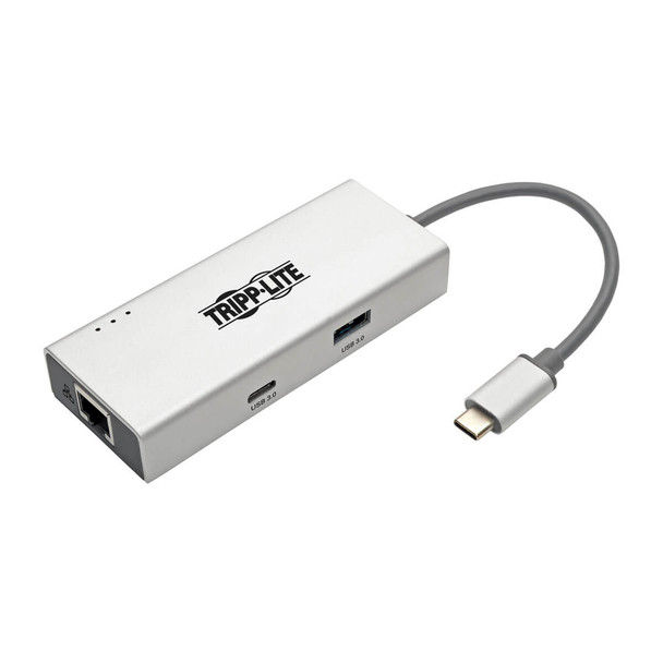 Tripp Lite U442-DOCK13-S USB 3.1 (3.1 Gen 2) Type-C 5000Mbit/s Silver interface hub