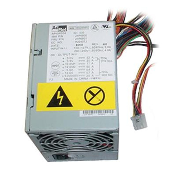 24P6801 - IBM 340-Watts Power Supply for IntelliStation E Pro