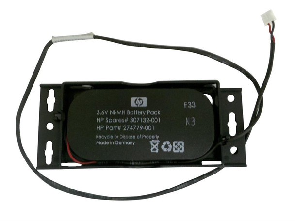274779-001 - HP 3.6v Nimh 500mah Battery for Smart Array 641/642 6400 P600 and E200 Controller