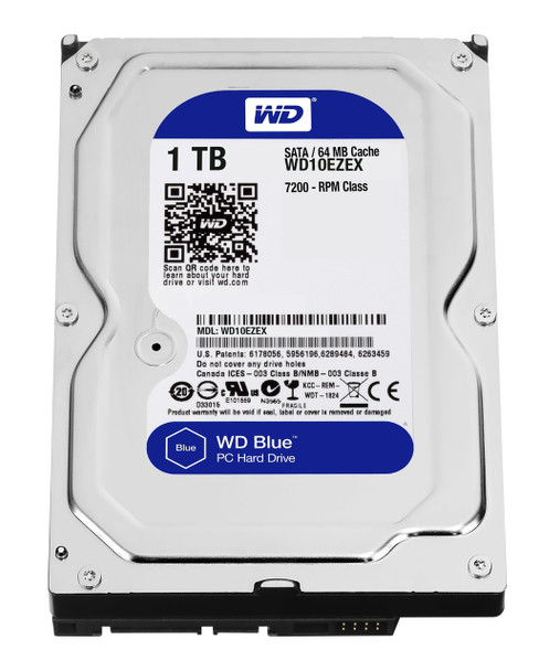Western Digital Blue 1000GB Serial ATA III hard disk drive