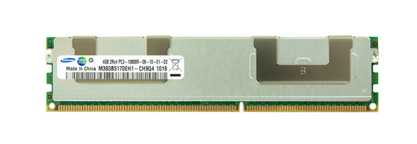M393B5170EH1-CH9 - Samsung 4GB 1333MHz PC3-10600 ECC Registered CL9 Dual Rank DDR3 SDRAM 240-Pin DIMM SAMSUNG Memory Module
