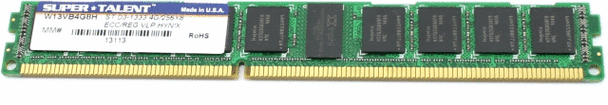 Super Talent DDR3-1333 4GB/256Mx8 VLP ECC/REG Hynix Chip Server Memory