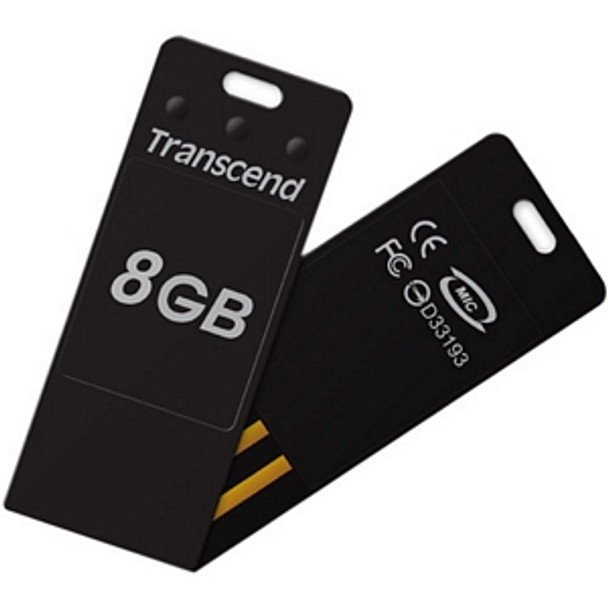 TS8GJFT3K - Transcend 8GB JetFlash T3 USB 2.0 Flash Drive - 8 GB - USB - External