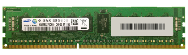 M393B5270CH0-CH9Q5 - Samsung 4GB 1333MHz PC3-10600 CL9 ECC REGISTERED 1RX4 1.5V DDR3 SDRAM 240-Pin DIMM SAMSUNG Memory Module