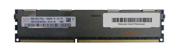 HMT31GR7BFR4A-H9 - Hynix 8GB PC3-10600 DDR3-1333MHz ECC Registered CL9 240-Pin DIMM 1.35V Low Voltage Dual Rank Memory Module