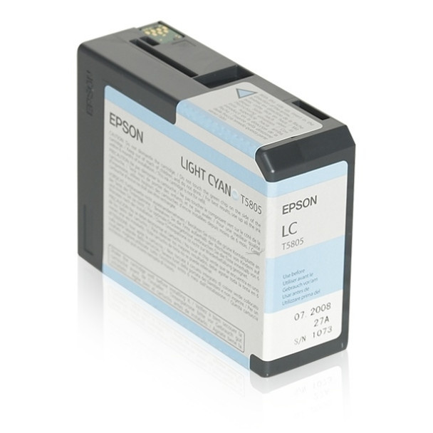 Epson C13T580500 (T5805) Ink cartridge bright cyan, 80ml