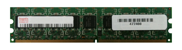 HYMP564U72AP8-Y5 - Hynix 512MB PC2-5300 DDR2-667MHz ECC Unbuffered CL5 240-Pin DIMM Single Rank Memory Module