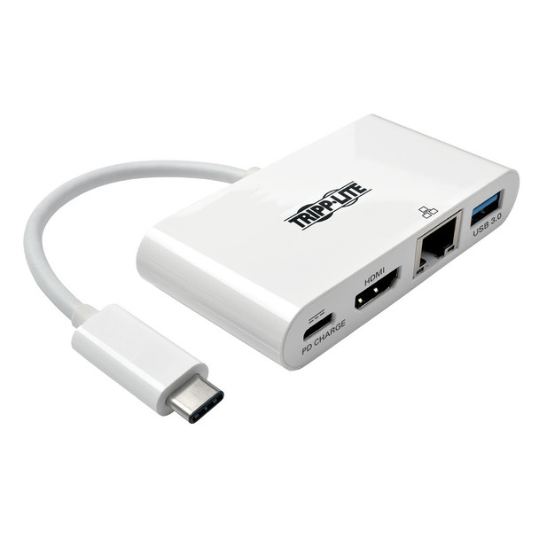 Tripp Lite U444-06N-HGU-C USB C USB C + USB A + HDMI White video cable adapter