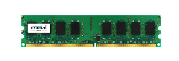 CT902657 - Crucial 1GB PC2-8500 DDR2-1066MHz non-ECC Unbuffered CL7 240-Pin DIMM Memory Module for HP Pavilion a6633ru