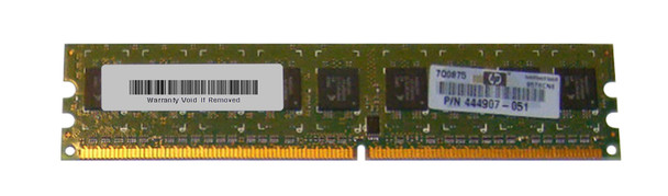 444907-051 - HP 512MB PC2-6400 DDR2-800MHz ECC Unbuffered CL5 240-Pin DIMM Memory Module