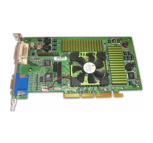 A6065-66510 - HP Nvidia Quadro2 PRO 4x AGP 64MB DDR SDRAM Memory DVI VGA Video Graphics Card