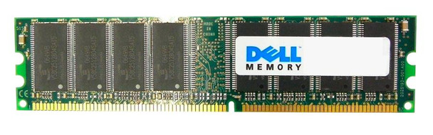 FU830 - Dell 1GB 667MHz PC2-5300 240-Pin 128X72 8K 1RX8 ECC Registered DDR2 SDRAM DIMM Dell Memory