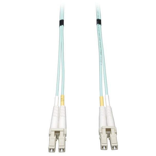 Tripp Lite N820-50M 50m 2x LC 2x LC Turquoise, Grey fiber optic cable