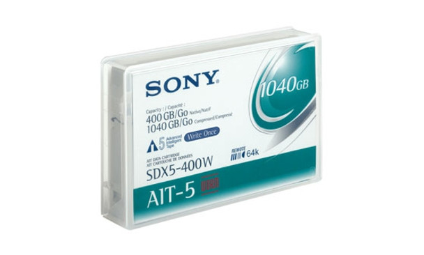 Sony AIT-5 WORM 400/1040GB Tape Cartridge
