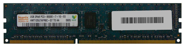 HMT125U7AFR8C-G7 - Hynix 2GB PC3-8500 DDR3-1066MHz ECC Unbuffered CL7 240-Pin DIMM Dual Rank Memory Module