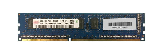 HMT325U7CFR8A-H9T0 - Hynix 2GB PC3-10600 DDR3-1333MHz ECC Unbuffered CL9 240-Pin DIMM 1.35V Low Voltage Single Rank Memory Module