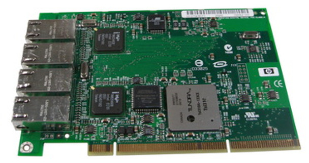 AB545A - HP PCI-X 4-Port 1000Base-T Gigabit Ethernet Adapter PCI-X 4 x RJ-45 10/100/1000Base-T