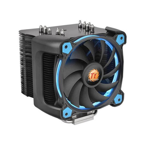 Thermaltake Riing Silent 12 Pro Blue CL-P021-CA12BU-A CPU Cooler for Intel LGA 2011-3/2011/1366/1156/1155/1151/1150/775 & AMD Socket FM2/FM1/AM3+/AM3/AM2+/AM2