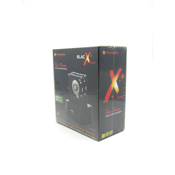 Thermaltake BLACX ST0014U Dual 2.5/3.5 inch SATA to USB 2.0 & eSATA Hard Drive Docking Station