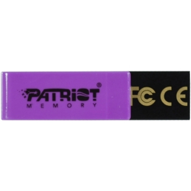 PSF32GSNUSB - Patriot Memory Signature Lifestyle Snip 32 GB USB 2.0 Flash Drive - Cosmic Purple Piano Black - External