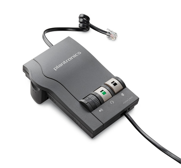 Plantronics Vista M22 Black headphone amplifier