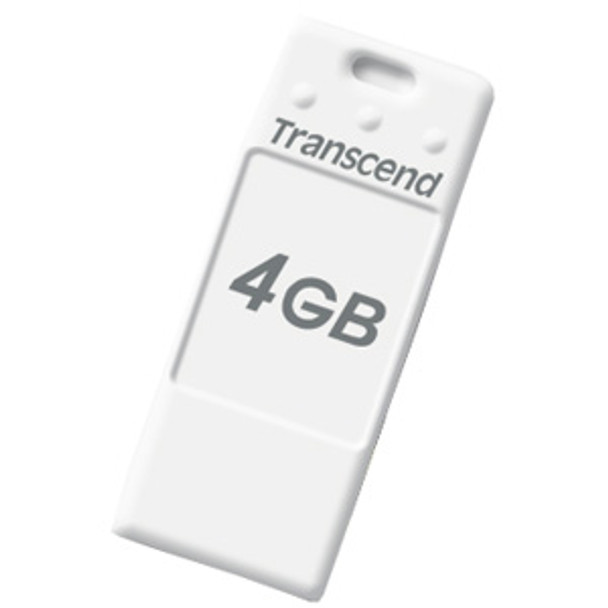 TS4GJFT3W - Transcend 4GB JetFlash T3 USB 2.0 Flash Drive - 4 GB - USB - External