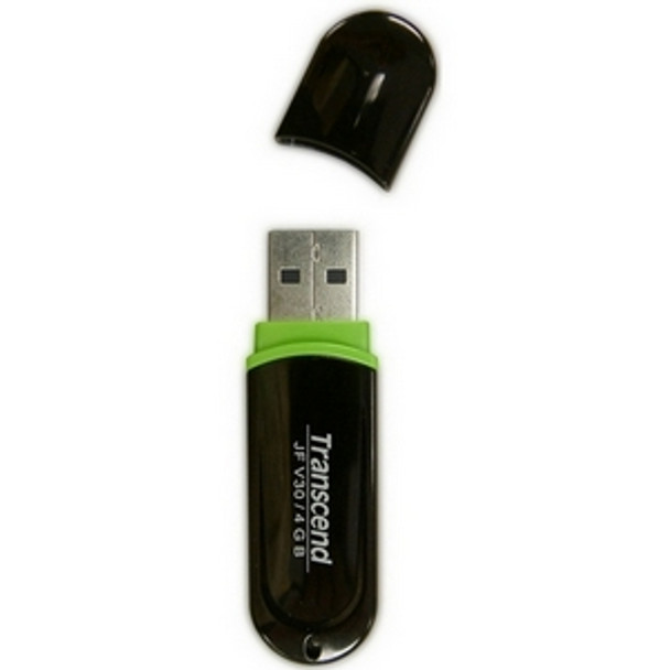 TS4GJFV30 - Transcend 4GB JetFlash V30 USB 2.0 Flash Drive - 4 GB - USB