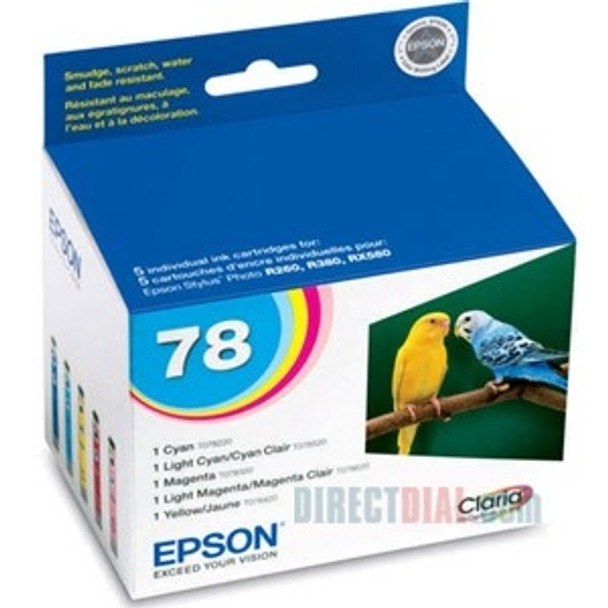 Epson T078920 Multi-Pack Color Ink Cartridge Cyan, Light cyan, Light magenta, Magenta, Yellow ink car